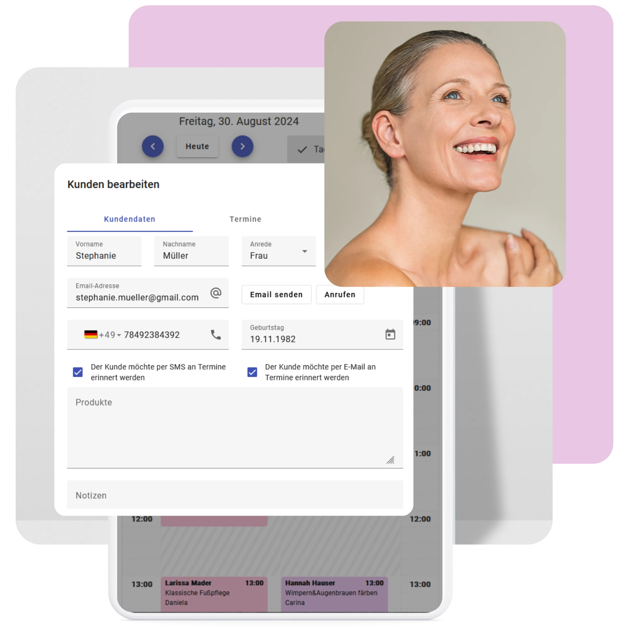 Digitale Kundenkartei für Spa- und Wellnessbetriebe