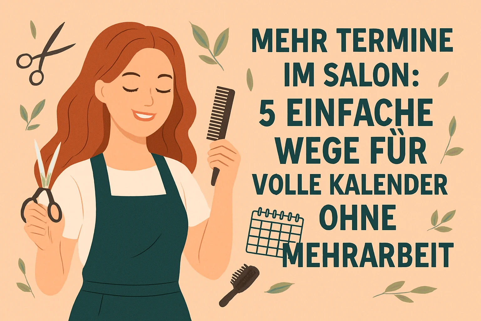 Mehr Termine im Salon: 5 einfache Wege für volle Kalender ohne Mehrarbeit