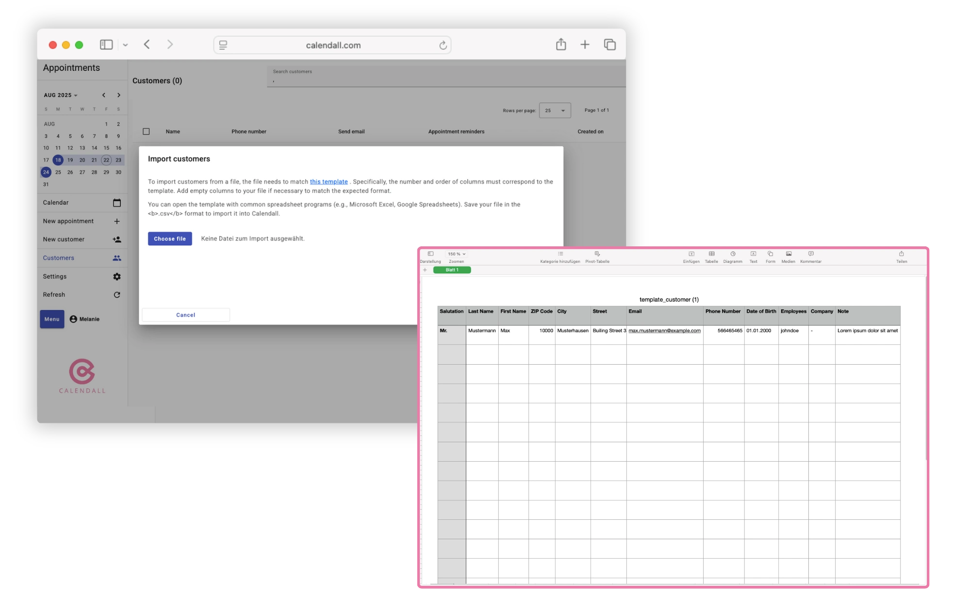 Import client database into salon software – Excel file transfer without data loss